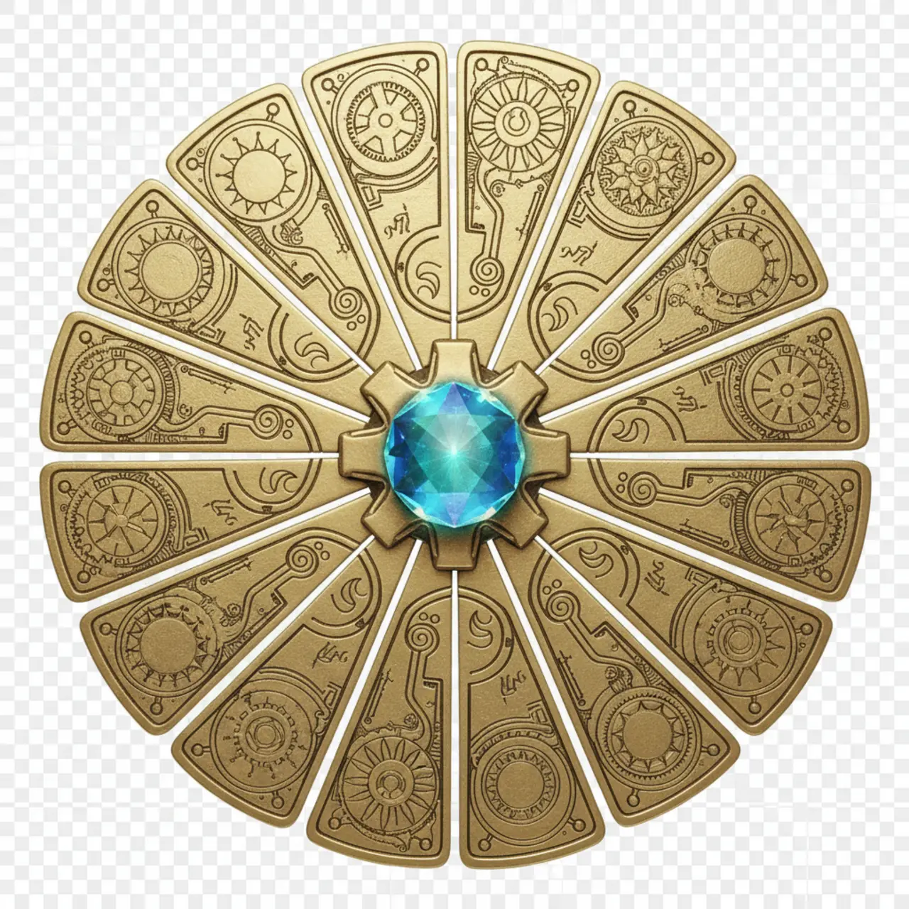Bronze Cymbal Wheel