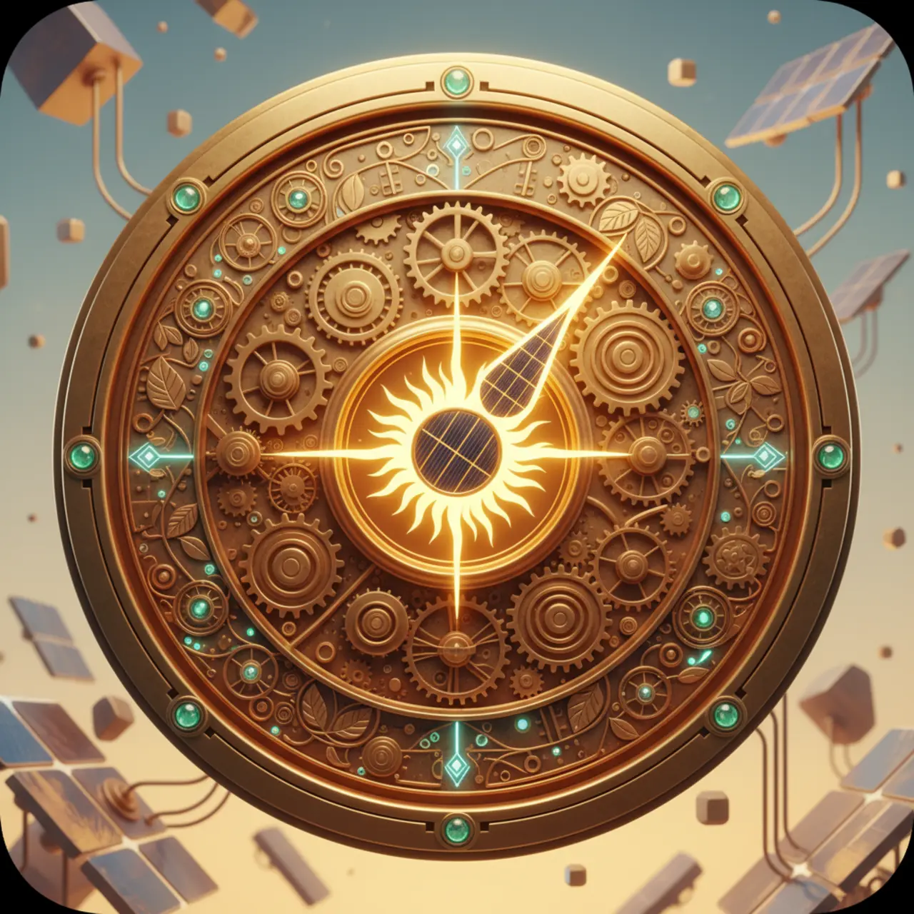 Brass Sun Dial